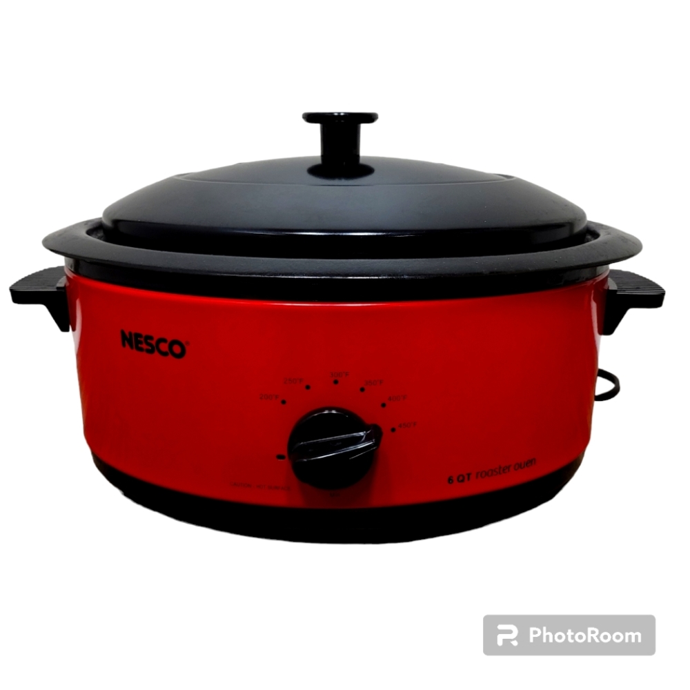 Nesco 6qt Roaster Oven Red Model 4816-12